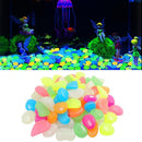 20/30/50/100/200pcs  Decorative Glowing Pebbles Stones For Gardens and Aquariums.
