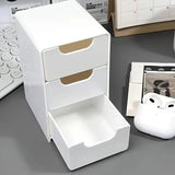 Chic 3-Tier Desk Organizer with Drawers