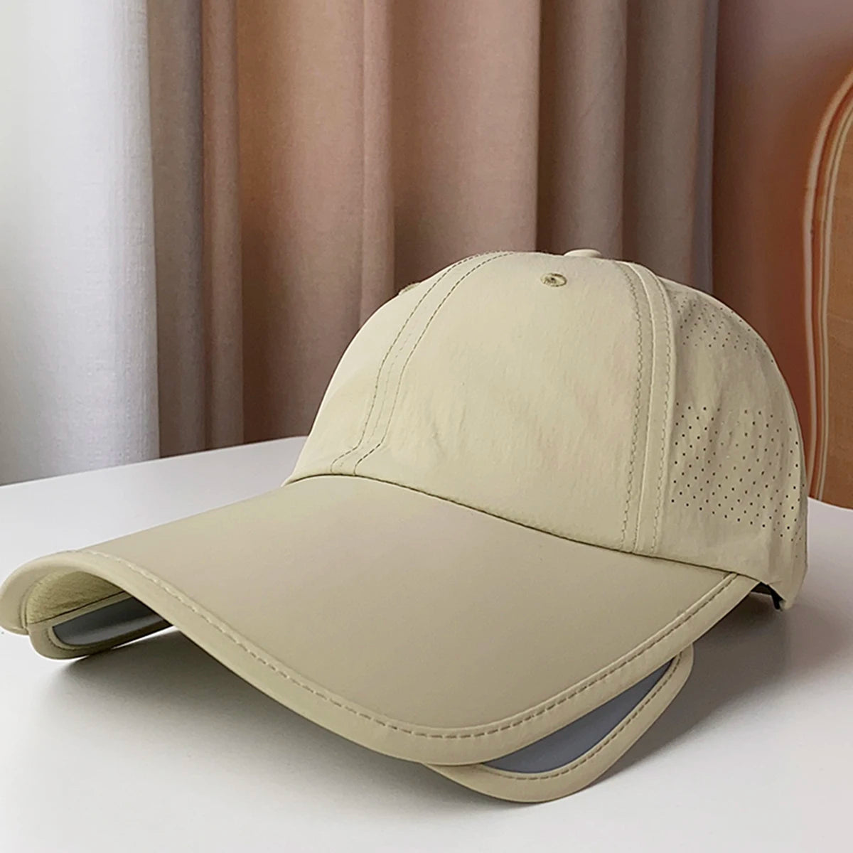 Men's Big Brim Breathable Retractable Sunshade Hat