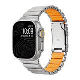 Luxury Titanium Strap for Apple Watch Ultra 3/2 49mm Series 11 10 46mm 45mm 44mm 42mm Or Silicone Bracelet For iwatch 9 8 7 6 SE 5