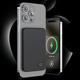 Ultra Thin Fast Charging LED Display Power Magnetic Bank For iPhone Samsung Phone Airpods