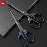 DELI Stainless Steel180mm Heavy Duty Scissors With Black Blade