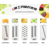 5 In 1 Slicer For Kitchen Vegetable
