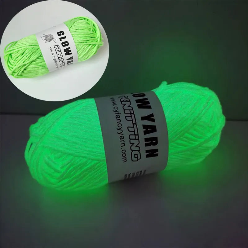 53M Long Polyester Luminous Yarn
