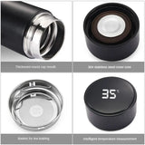 500ml Stainless Steel Thermos Bottle with LED Digital Temperature Display