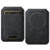 Leather Magnetic Wallet With Card Holder For iPhone 16 Pro Max 15 14 13 12 11