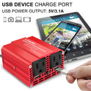 300W Car Power Inverter 12V to 110V Cigarette Lighter Converter USB Plug Auto Accessories