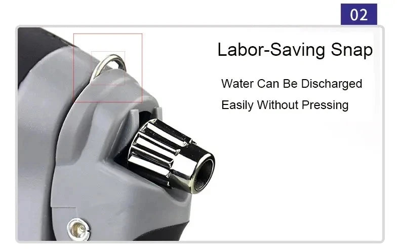 High Pressure Multi-Function Garden Nozzle with Soap Container