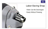 High Pressure Multi-Function Garden Nozzle with Soap Container