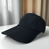 Men's Big Brim Breathable Retractable Sunshade Hat