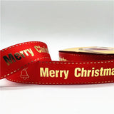 5yards Of 1inch(25mm) Christmas Polyester Ribbon.