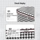 Large Capacity Folding Stackable Storage Boxes With Handles