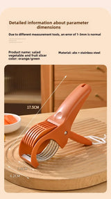 Stainless Steel Vegetable Or Fruit slicer