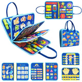 Montessori Toddler Busy Board For Educational Activity Motor Skills