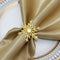 6Pcs Silver Or Gold Christmas Napkin Ring Holders