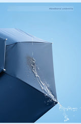 Head Mounted Sunshade Or Rain Umbrella Hat