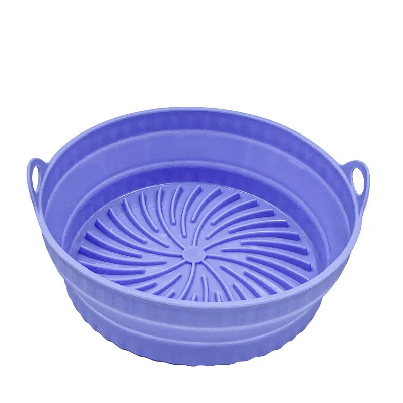 Silicone Foldable Air Fryer Basket.