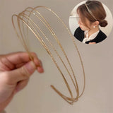 Women's Multilayer Metal Hair Band