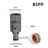 1-Pcs 1/2" 3/4" 1" Garden Hose Quick Connect Adapters