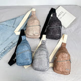 Soft Leather Casual Crossbody Shoulder Bag