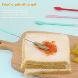 1pcs Mini Telescopic Silicone Spatula