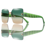 Men Or Women's UV Protection Rimless Sunglasses