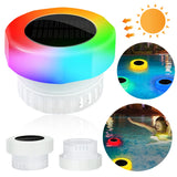 Solar Floating Chlorine 3 Inch Dispenser with Colorful Light