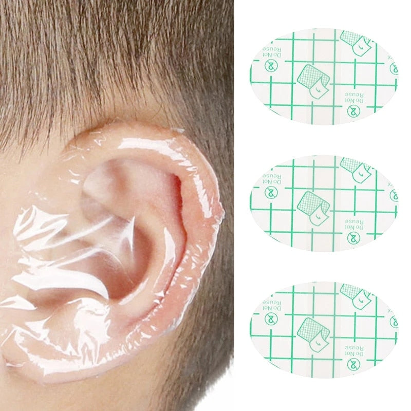 20/60/100pcs  Ear Protection Stickers From Water OR Soap.