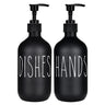 Matte Black Soap Dispensers