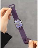Silicone Magnetic  Strap for Apple Watch 46mm 42mm 49mm 45mm 41mm 44mm 40mm Band For IWatch Ultra 2 Series 10 9 8 7 6 SE 5 4 3