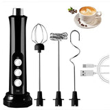 3 In 1 High Speed USB Rechargeable Milk Frother