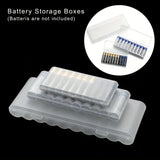10 Slot Plastic Storage Box for AAA/AA  Batteries