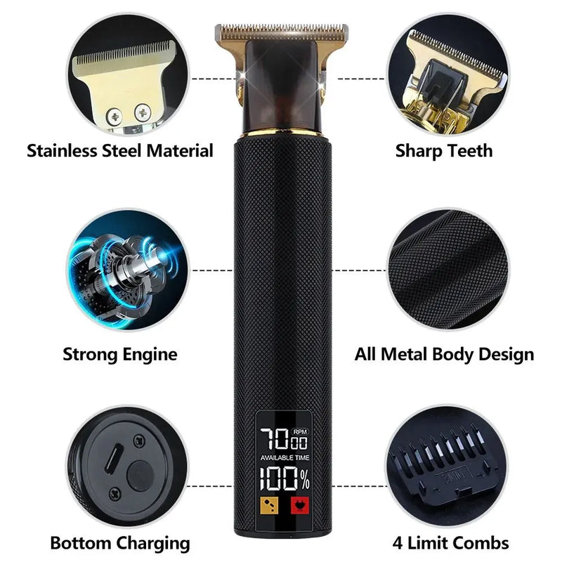 T9 USB Charging Beard/Hair Trimmer