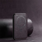 Leather Magnetic Wallet With Card Holder For iPhone 16 Pro Max 15 14 13 12 11