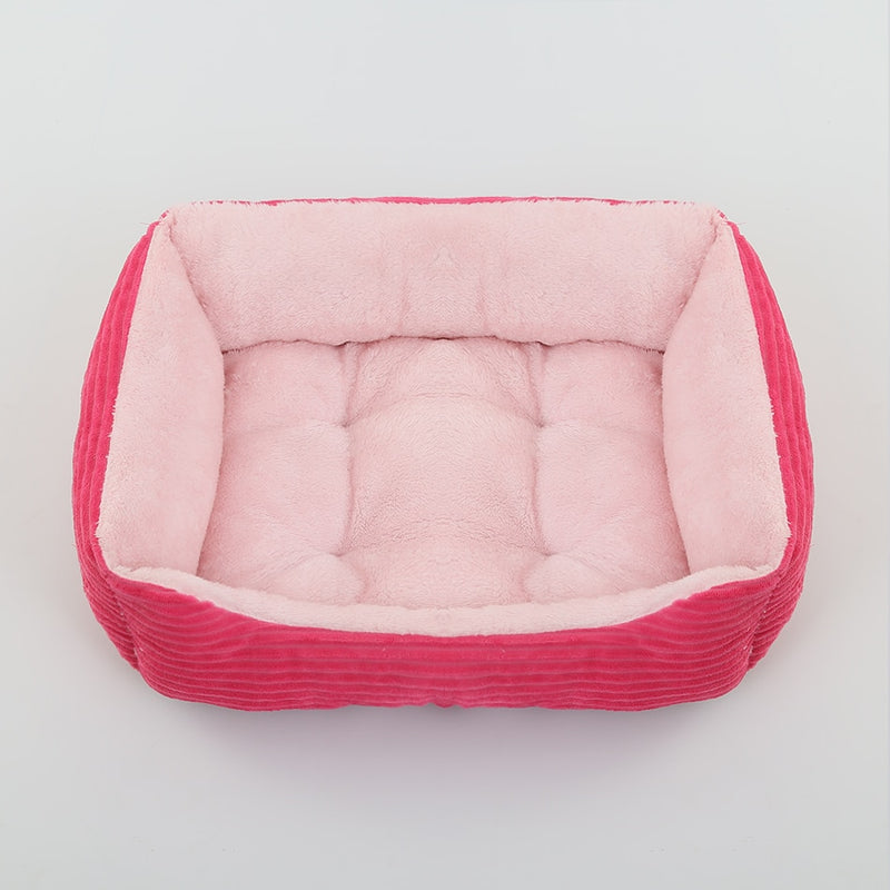 Pet Square Plush Kennel Bed Cushion.