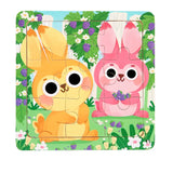 11x11cm Wooden 3d Cartoon Puzzle