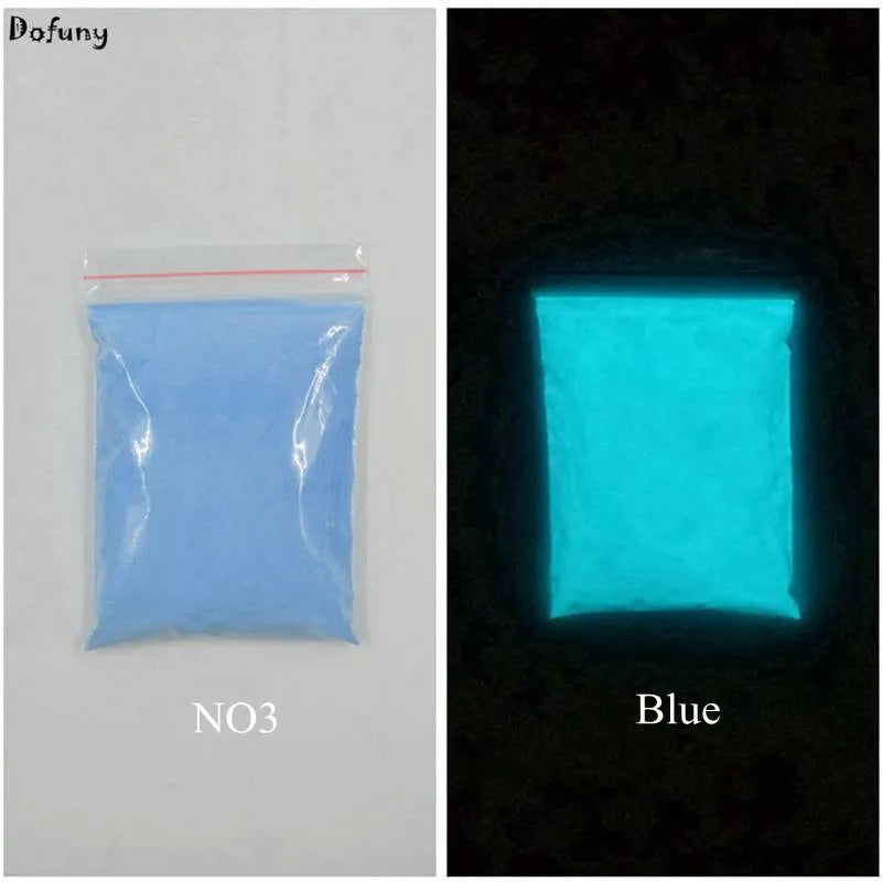 Dofuny Fluorescent Phosphor/Strontium Epoxy Powder For Nails