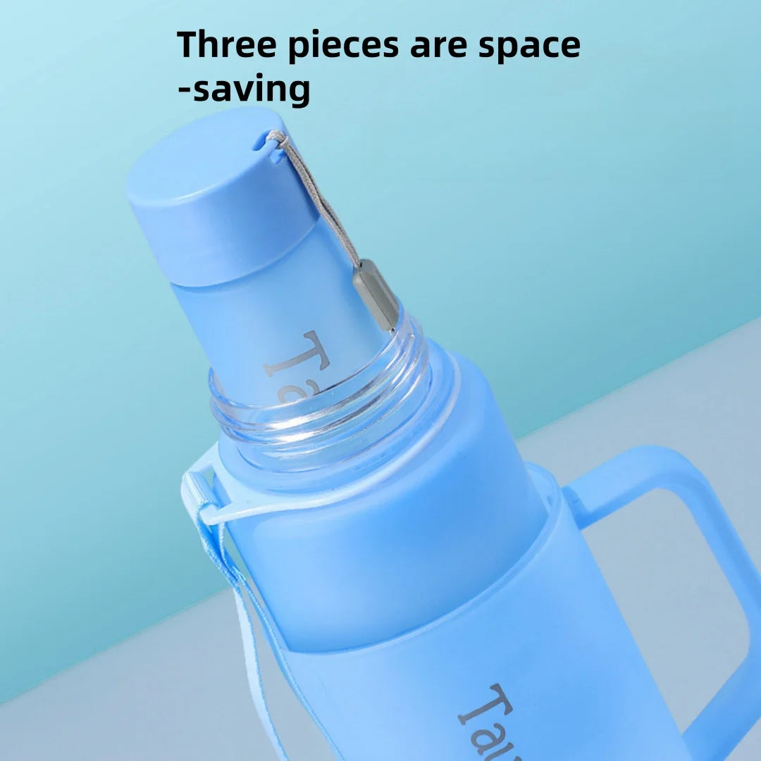 40oz Plastic 3 Piece Set Car Cup With Straw