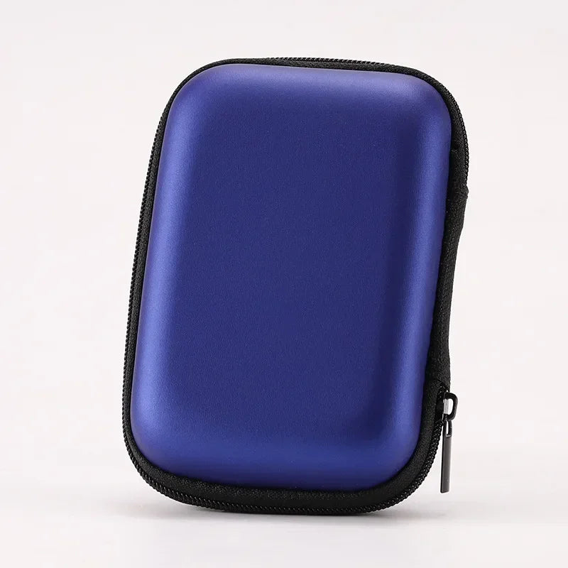 Zipper Carry Case in Multi-Colors For Cards Or Earphones