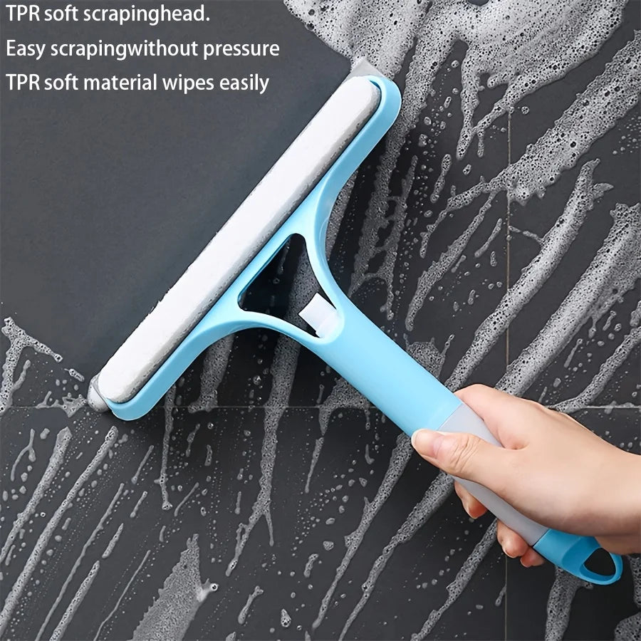 3-in-1 Water Wiper Squeegee For Shower and Glass Surfaces