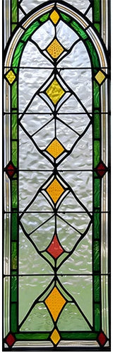 Electrostatic Vintage Stained Glass Window Sticker