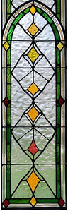 Electrostatic Vintage Stained Glass Window Sticker
