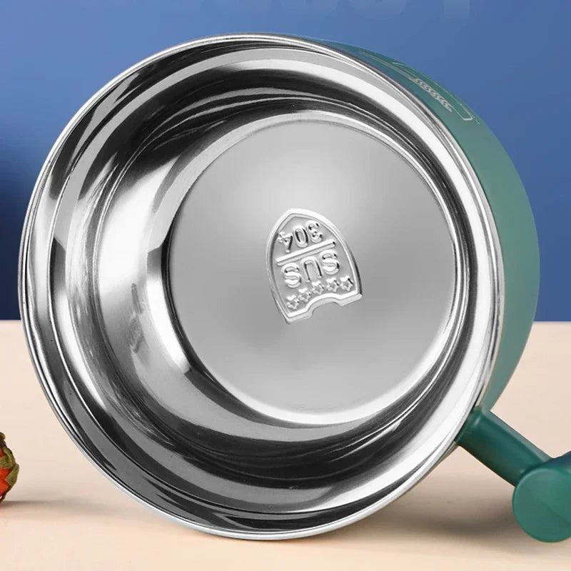 Stainless Steel Bowl With Lid For Instant Noodles