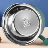 Stainless Steel Bowl With Lid For Instant Noodles