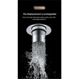 Universal Pop-up Chrome Drain Plug Sink Filter with Hair Catcher