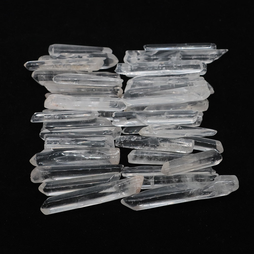 Natural Clear Quartz Healing Crystal Mineral Stone.