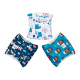 (3pcs per pack) Washable Male Dog Diaper With Belly Band