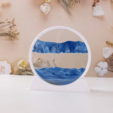 3D Dynamic Liquid Flowing Sand Art Frame