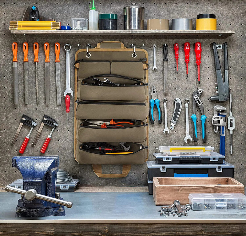 Multi-Purpose Roll Up Multi Pocket Tool Bag Organizer.