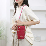 Women's Lightweight Nylon Crossbody Or Arm Bag